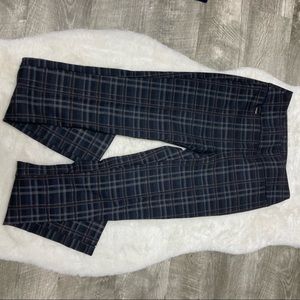 Lisette plaid stretch pants